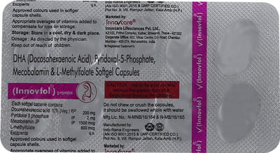 Innovfol Strip Of 10 Capsules