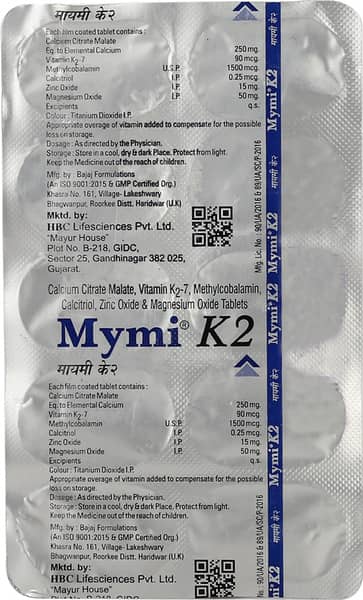 Mymi K2 Strip Of 10 Tablets