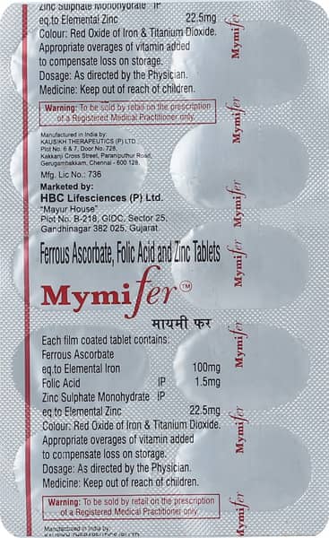 Mymifer Strip Of 10 Tablets