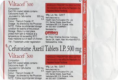 Viltacef 500mg Tablet