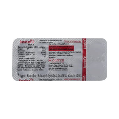 Banoflam D Strip Of 10 Tablets
