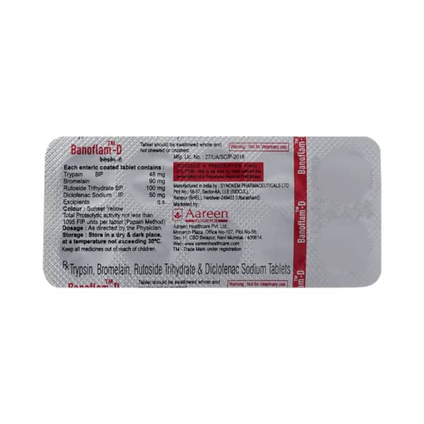 Banoflam D Strip Of 10 Tablets
