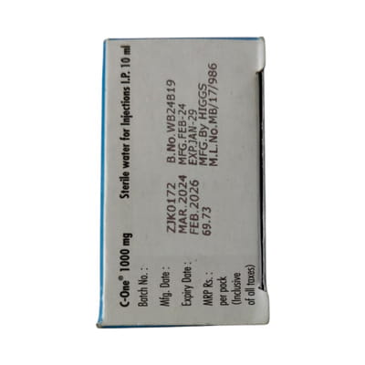 C One 1gm Dry Vial Of 1 Powder For Injection