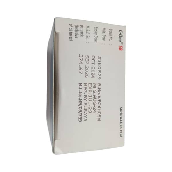 C One Sb Dry Vial Of 1 Powder For Injection