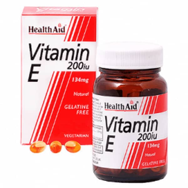 Health Aid Vitamin E 200iu Bottle Of 100 Capsules