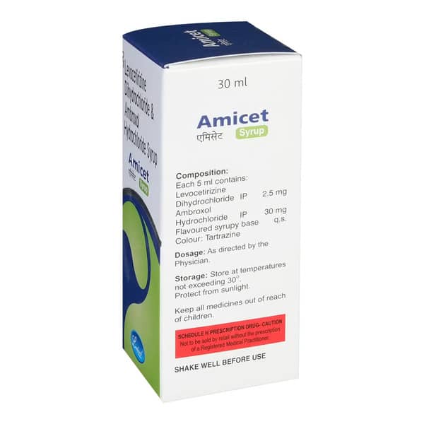 Amicet Bottle Of 30Ml Syrup