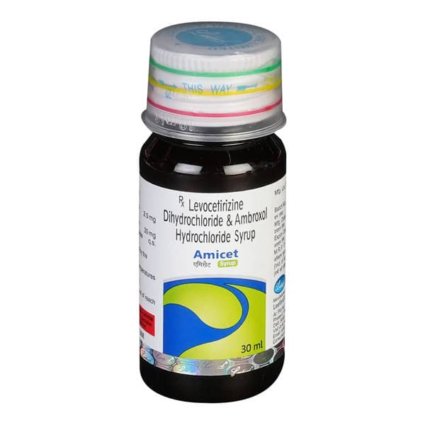 Amicet Bottle Of 30Ml Syrup