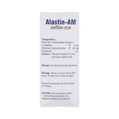 Alastin Am Strip Of 10 Tablets