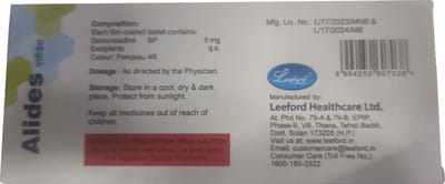 Alides Strip Of 10 Tablets