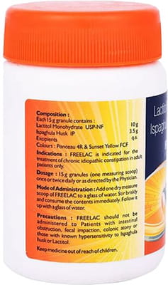Freelac Orange Lemon Flavour Granules 90gm