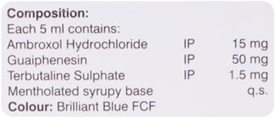 Amrox Bottle Of 100ml Syrup
