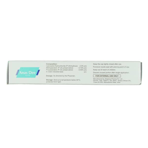 Anas Dee Tube Of 30gm Gel