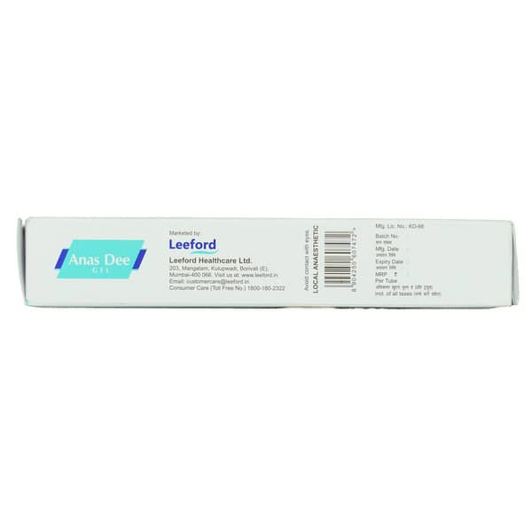 Anas Dee Tube Of 30gm Gel
