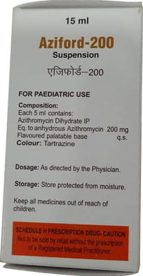 Aziford 200mg Bottle Of 15ml Syrup