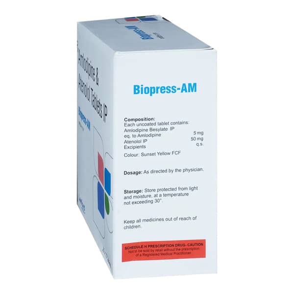 Biopress Am Strip Of 10 Tablets
