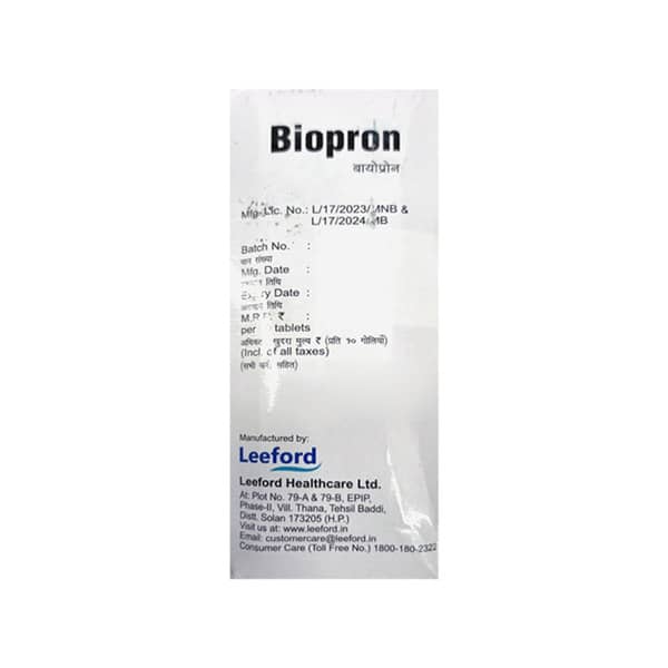 Biopron Strip Of 10 Tablets