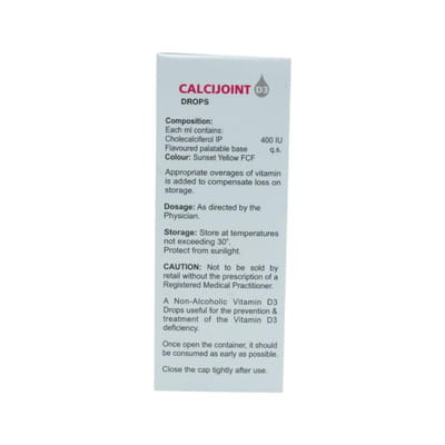 Calcijoint D3 Bottle Of 15ml Oral Drops