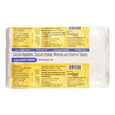 Calcijoint Forte Strip Of 10 Tablets