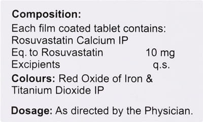 Cardiorostin 10mg Strip Of 10 Tablets