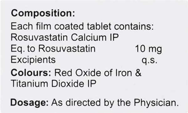 Cardiorostin 10mg Strip Of 10 Tablets