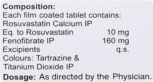 Cardiorostin Fb Strip Of 10 Tablets
