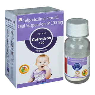 Cefredrox 100Mg Bottle Of 30Ml Dry Syrup