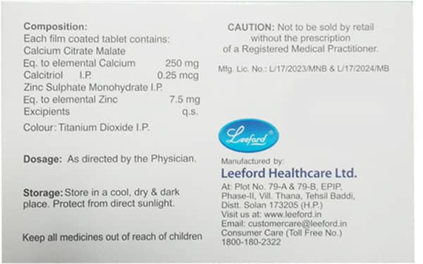 Cetjoint Strip Of 10 Tablets