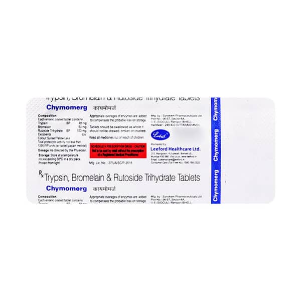 Chymomerg Strip Of 10 Tablets