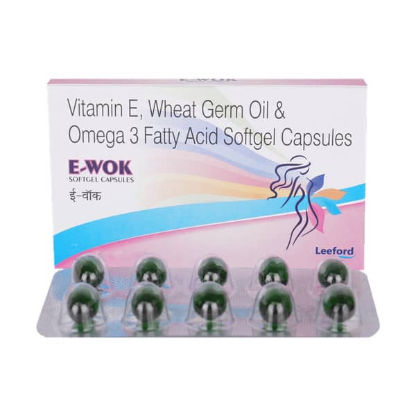 E Wok Strip Of 10 Softgel Capsules