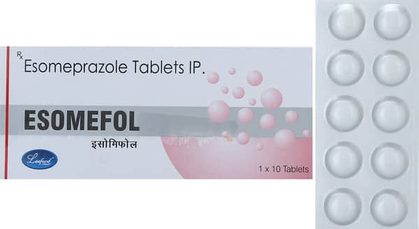 Esomefol 40mg Strip Of 10 Tablets