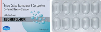 Esomefol Dsr Strip Of 10 Capsules