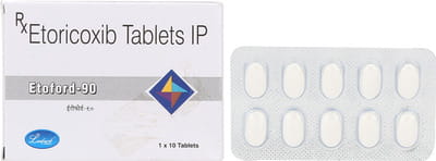 Etoford 90mg Strip Of 10 Tablets
