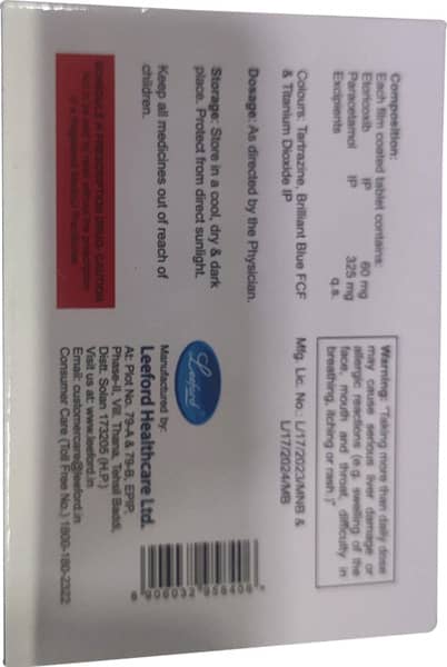 Etoford P Strip Of 10 Tablets