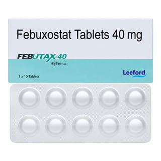 Febutax 40Mg Strip Of 10 Tablets
