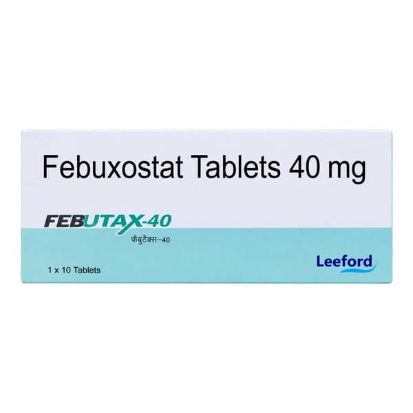Febutax 40Mg Strip Of 10 Tablets