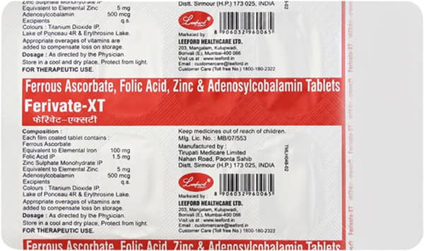 Ferivate XT Tablet