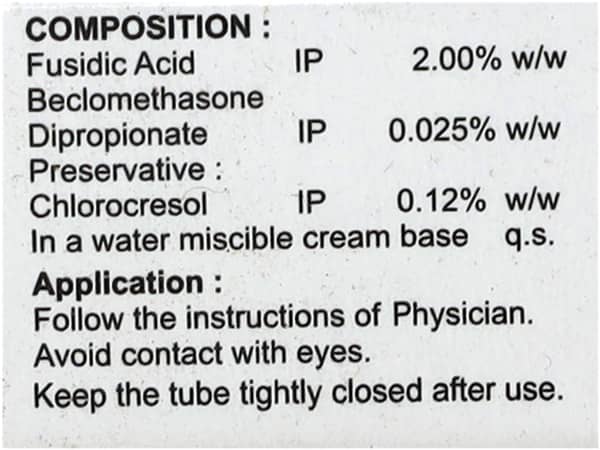 Fusinol Tube Of 5gm Cream