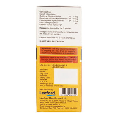 Galirex Bottle Of 100ml Syrup