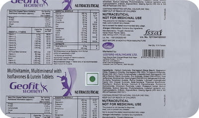 Geofit Women Strip Of 10 Tablets