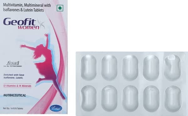 Geofit Women Strip Of 10 Tablets
