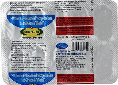 Glimfal Sr Strip Of 10 Tablets