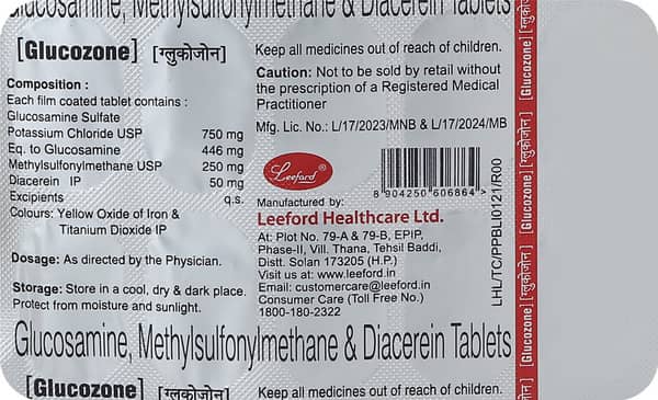 ग्लूकोज़ोन टैबलेट
