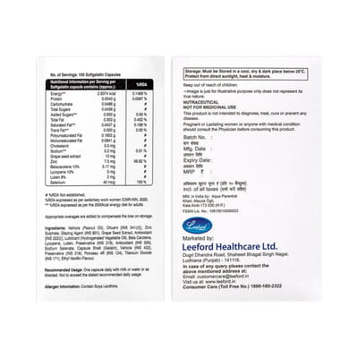 Lycozon Sg Strip Of 10 Capsules