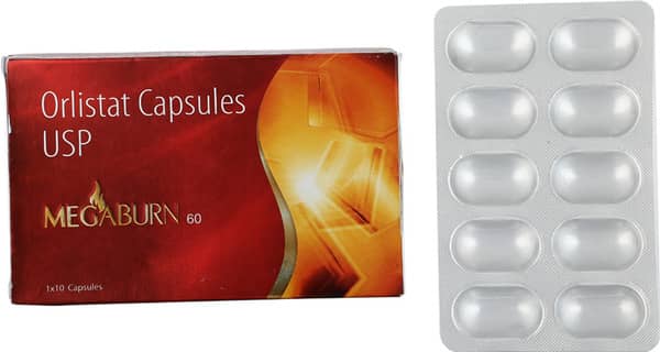 Megaburn 60mg Strip Of 10 Capsules