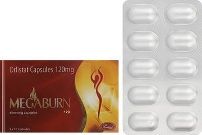 Megaburn 120mg Strip Of 10 Capsules