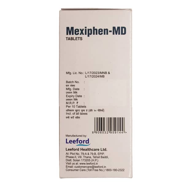 Mexiphen Md Strip Of 10 Tablets