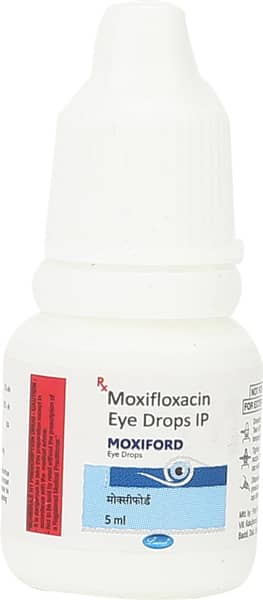 Moxiford Bottle Of 5ml Eye Drops