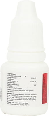 Moxiford Bottle Of 5ml Eye Drops