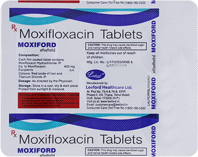 Moxiford 400mg Strip Of 5 Tablets