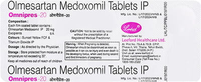 Omnipres 20mg Strip Of 10 Tablets